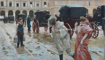 Carnival Piazza Della Scala Milan