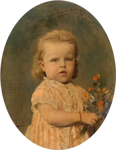 Carolina Amalia Ledelier Daughter Of Valentine De Give Ledelier