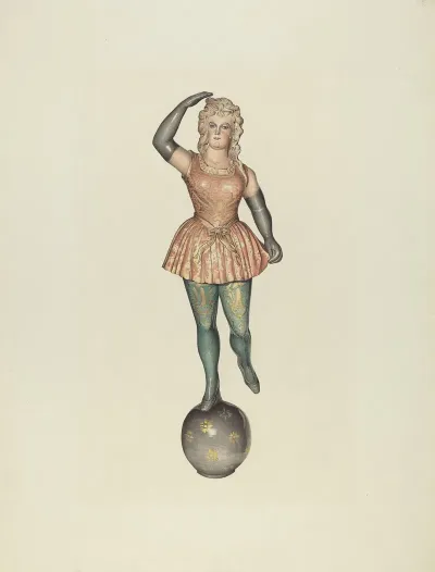 Carousel Calliope Figure