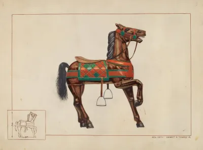 Carousel Horse 6