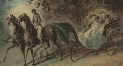 Carriage In The Bois De Boulogne 2