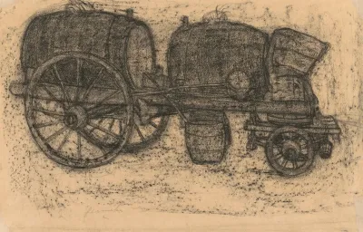 Cart Of A Sewage Tanker Driver