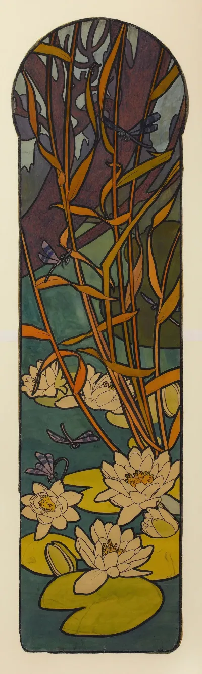 Carton De Vitrail Pour La Bijouterie Fouquet 2
