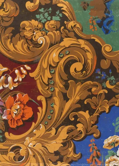 Cartoon For A Woven Carpet