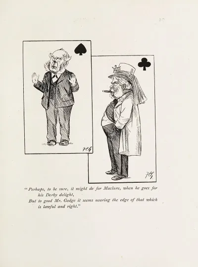 Cartoons In Rhyme And Line Pl 27