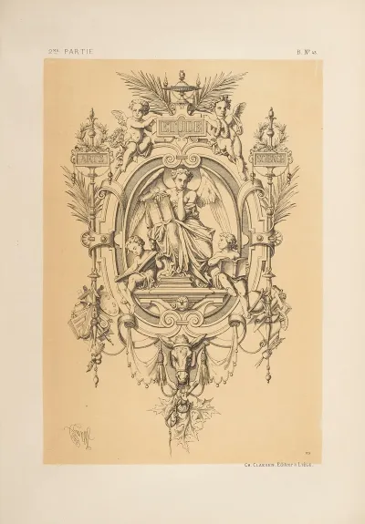 Cartouche Maniere Italienne 2