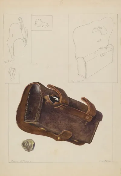 Cartridge Box And Bullet