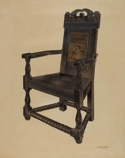 Carved Chair 2