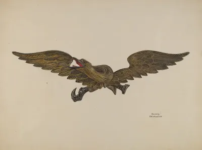 Carved Eagle 3