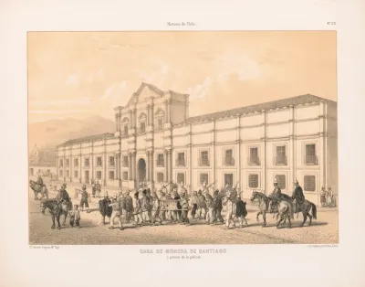 Casa De Moneda De Santiago Y Presos De La Policia