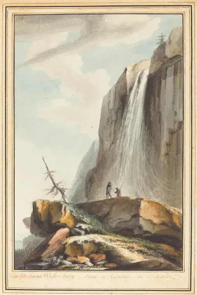 Cascade Dessus Wasserberg Waterfall Above Wasserberg 2
