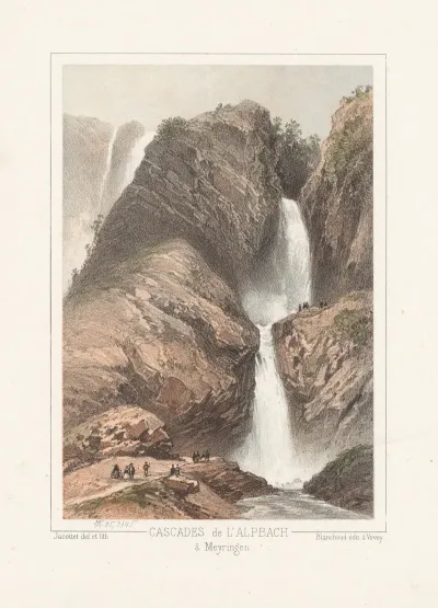 Cascades De Lalpbach A Meyringen