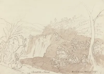 Cascatella Tivoli 1817
