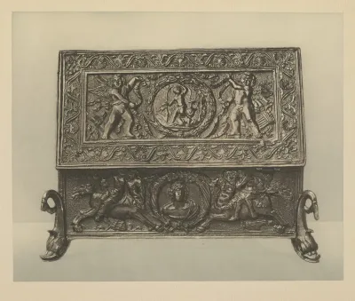 Casket As An Inkstand Xv Century Follower Of Donatello