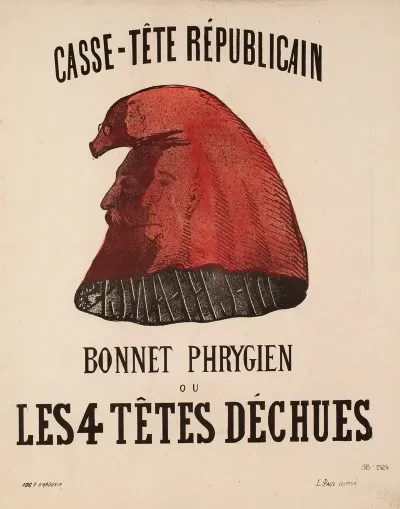 Casse Tete Republicain Bonnet Phrygien Ou Les 4 Tetes Dechues