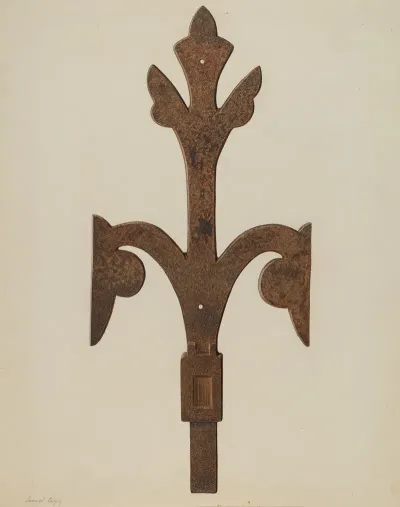 Cast Iron Cresting
