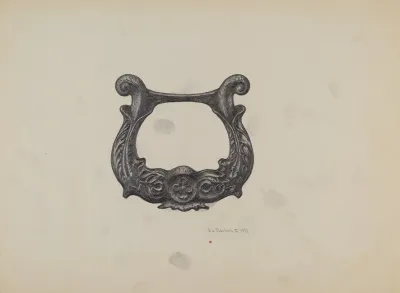 Cast Iron Foot Scraper