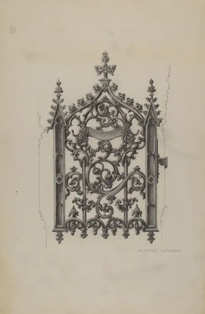 Cast Iron Gate 3