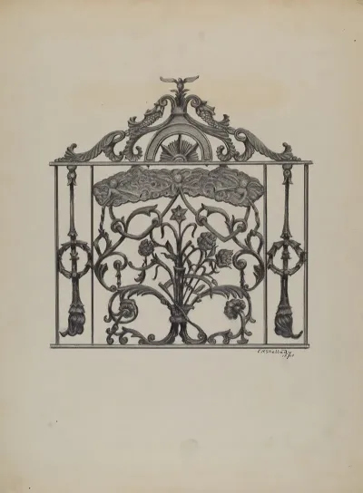Cast Iron Gate 4