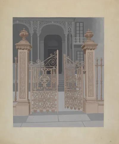 Cast Iron Gate 5