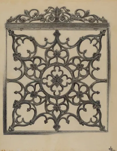 Cast Iron Gate 9