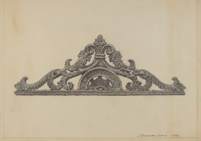 Cast Iron Gate Top 2