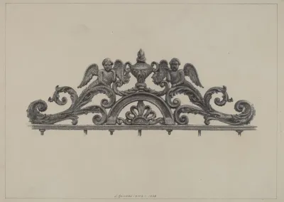 Cast Iron Gate Top