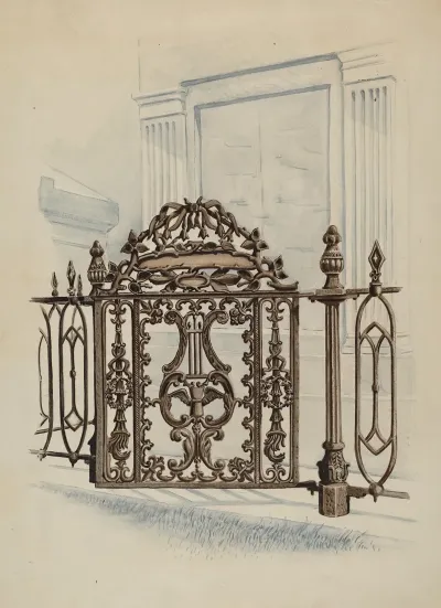 Cast Iron Gate