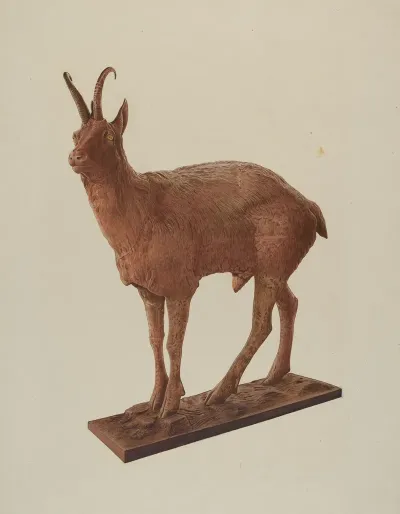 Cast Iron Goat