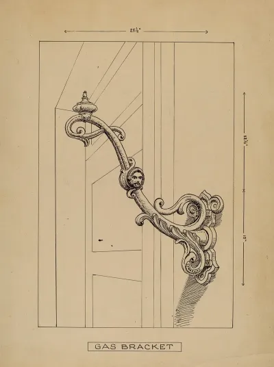 Cast Iron Lighting Brackets