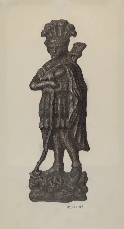 Cast Iron Ornament 2