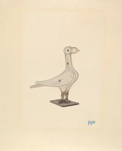 Cast Iron Pigeon