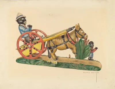 Cast Iron Toy Bank