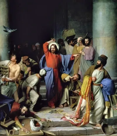 Casting Out The Money Changers
