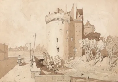Castle At Alencon
