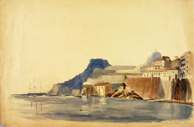 Castle At Corfu Greece