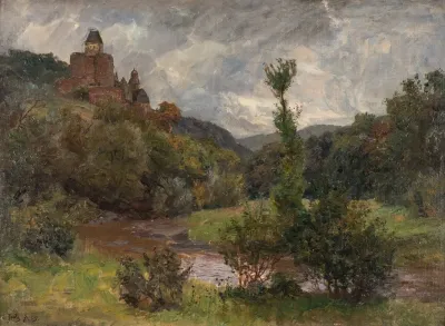 Castle Burresheim At Eifel