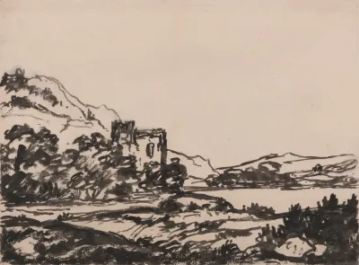 Castle In A Landscape 2