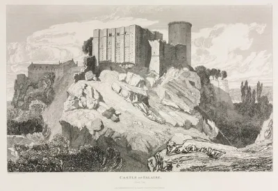 Castle Of Falaise North View