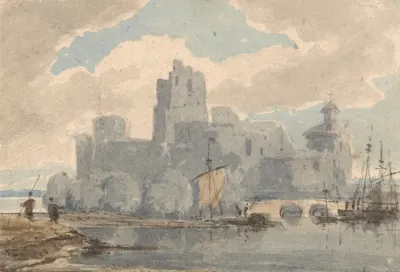Castle On The Sea Coast