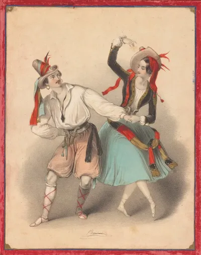 Catarina Ou La Fille Du Brigand The Grand Ballet By M Perrot 2