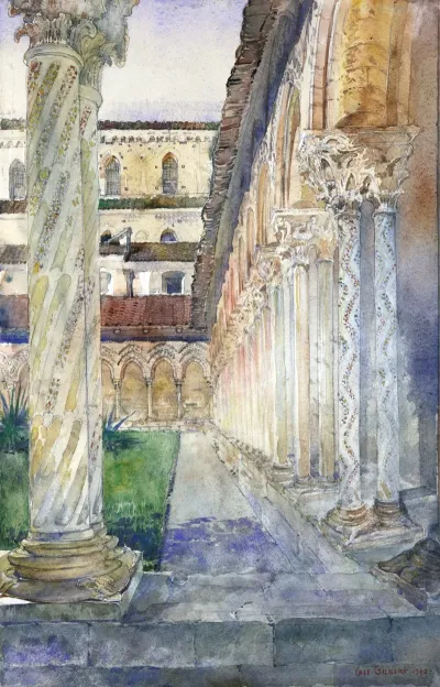 Cathedral At Monreale Sicily