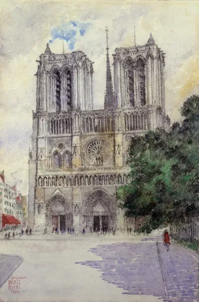 Cathedral Of Notre Dame Paris