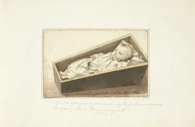 Catherina Ter Borch In Haar Doodskistje