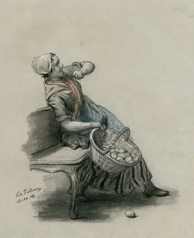 Cato Tieleman A Character From Jacob Van Lenneps Ferdinand Huyck
