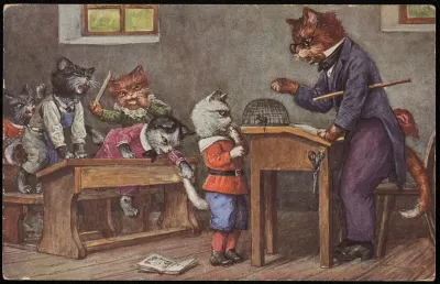 Cats In The Schoolroom