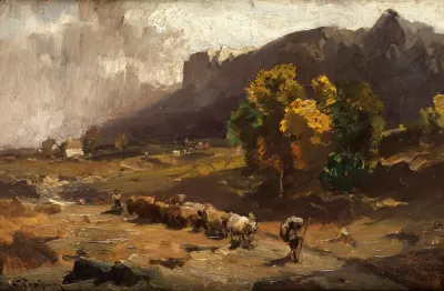 Cattle Drive At Bolzano
