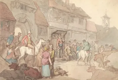 Cattle Market At York