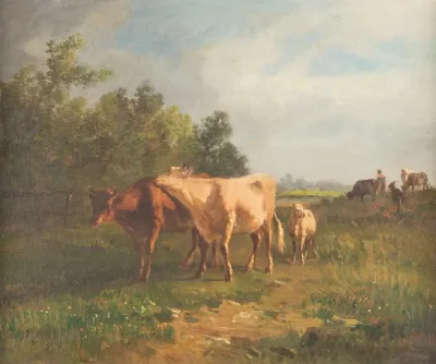 Cattle On The Pasture 2
