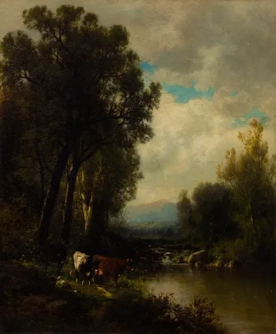 Cattle On The River